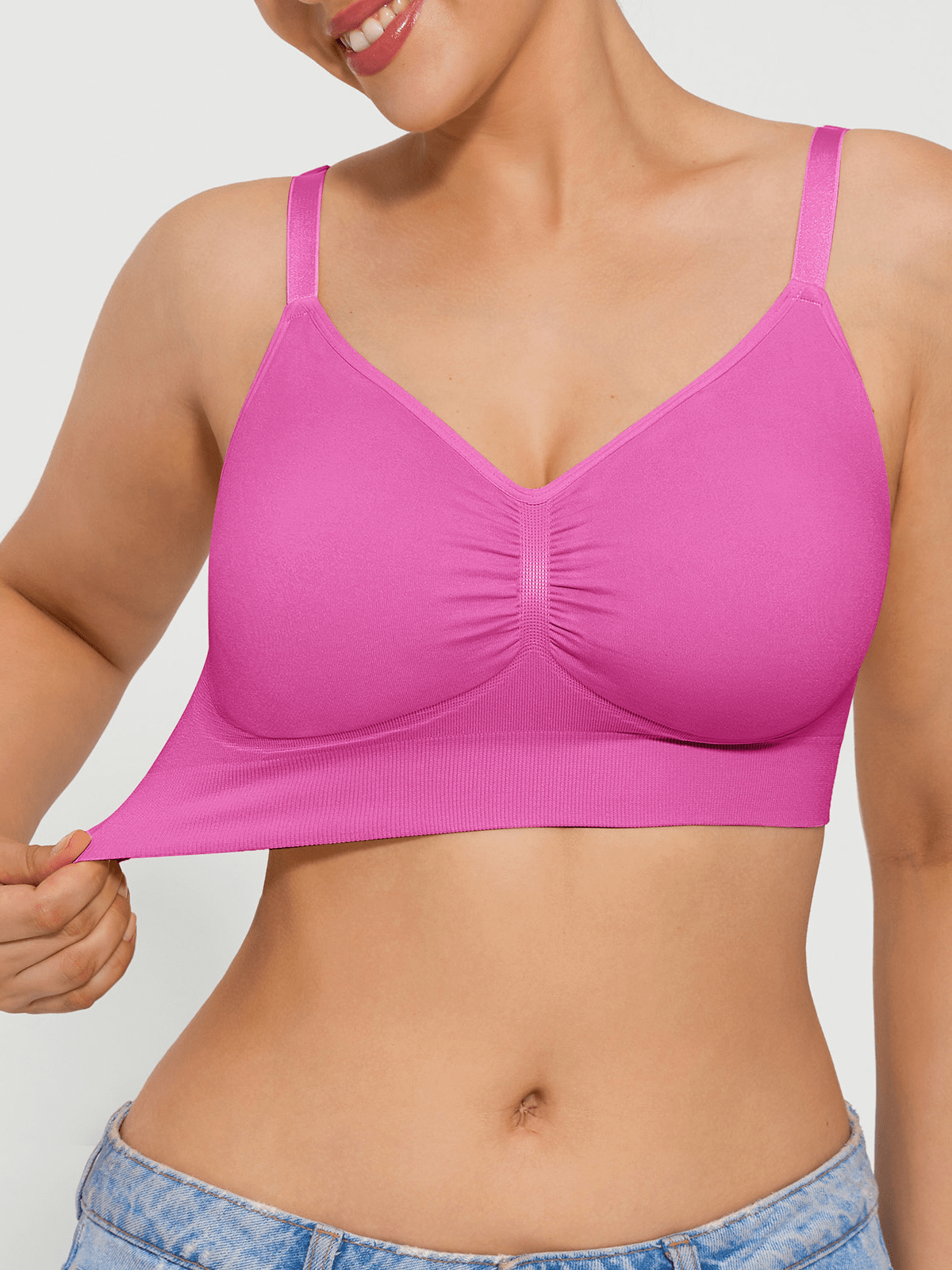Seamless Comfort Removable Pad Everyday Bra
