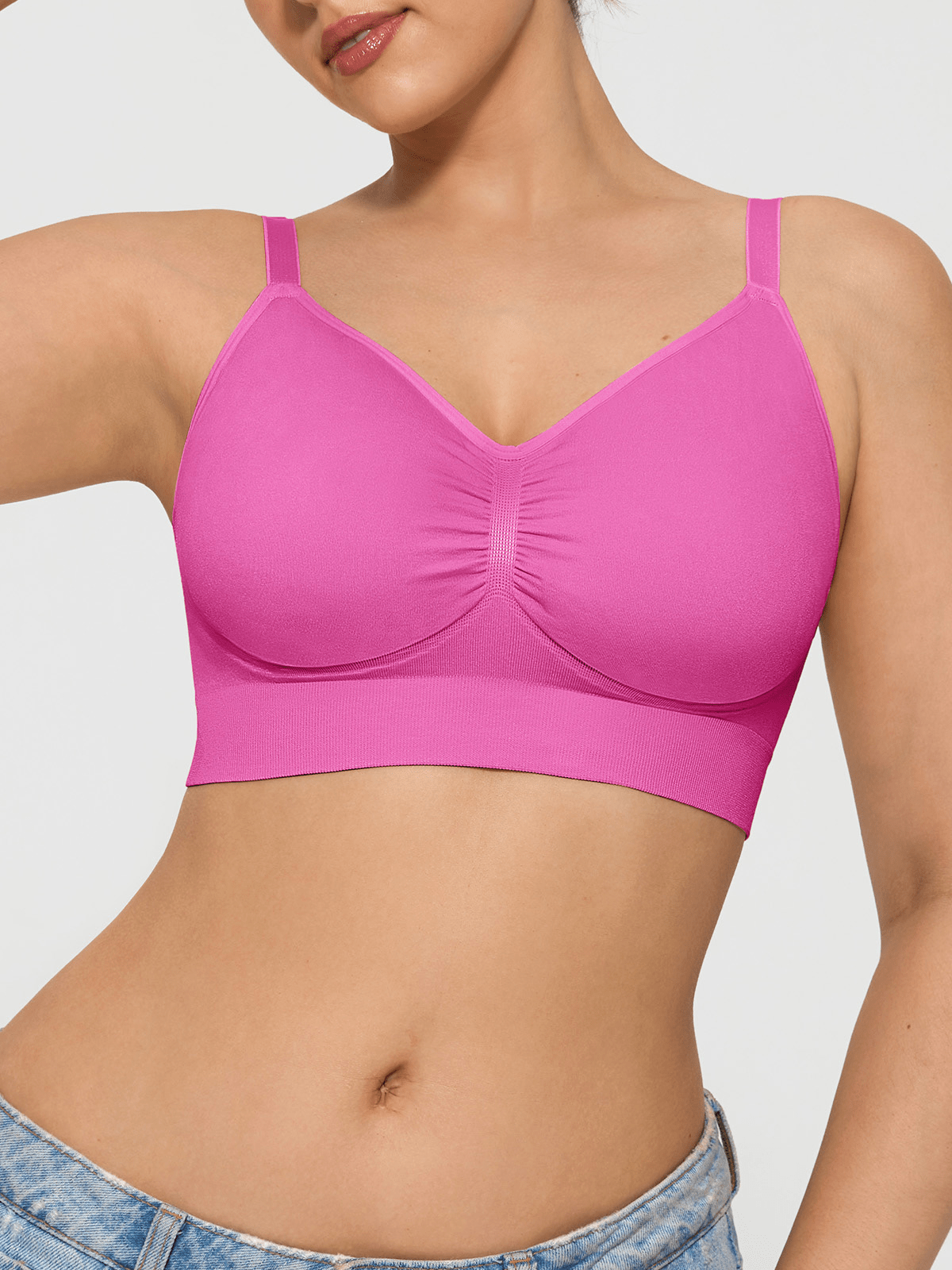Seamless Comfort Removable Pad Everyday Bra