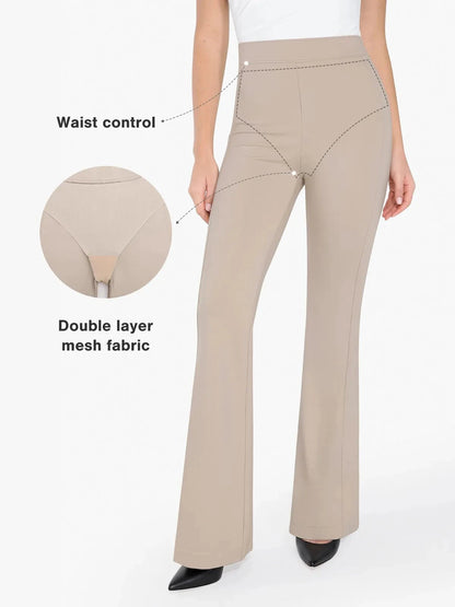 Shapewear Freedom Tummy Control Flare-Leg Ponte Pants
