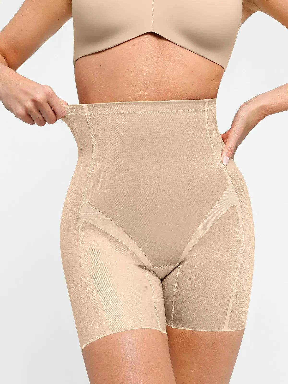 Seamless Underwire-Free Smoothing Bra Butt-Lifting Shorts Set