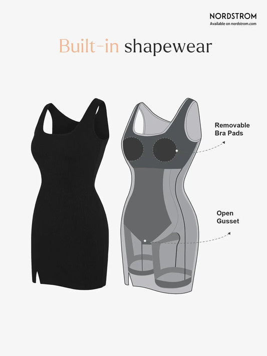 Shapewear Modal Sculpting Mini Tank Dress