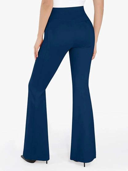 Shapewear Freedom Tummy Control Flare-Leg Ponte Pants