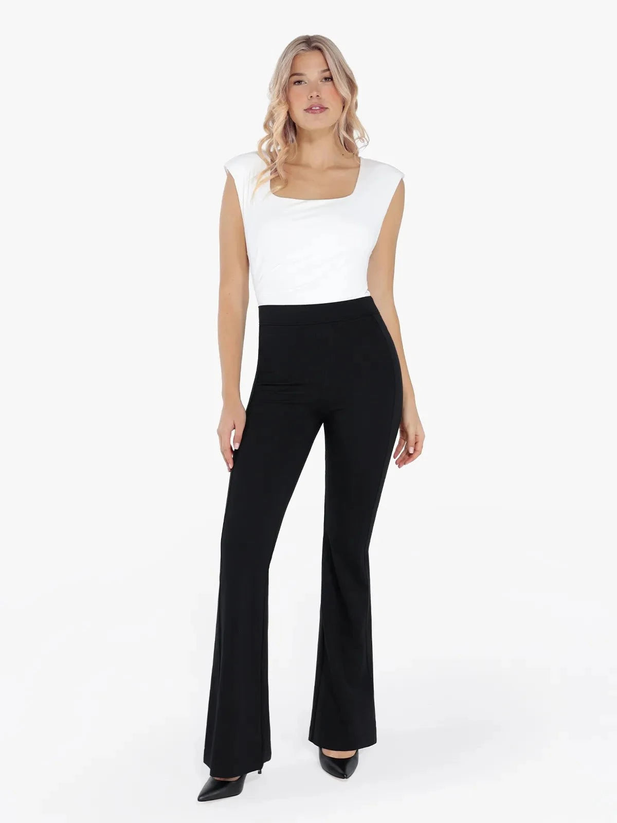 Shapewear Freedom Tummy Control Flare-Leg Ponte Pants