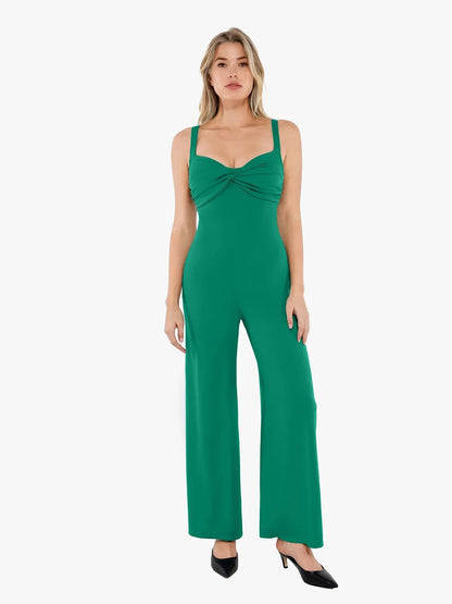 Shapewear Bias Twist Smooth Sculpting Jumpsuit