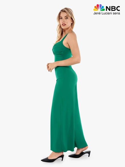 Shapewear Bias Twist Smooth Sculpting Jumpsuit