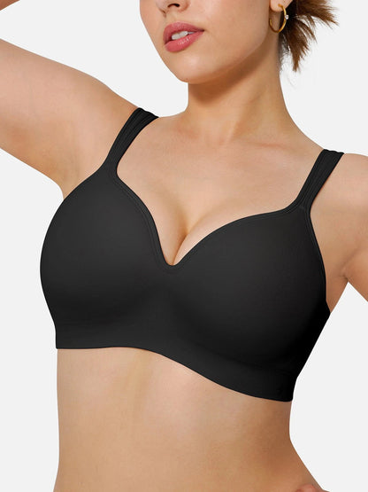 Seamless Wireless Adjustable Comfort Minimizer Support Bra