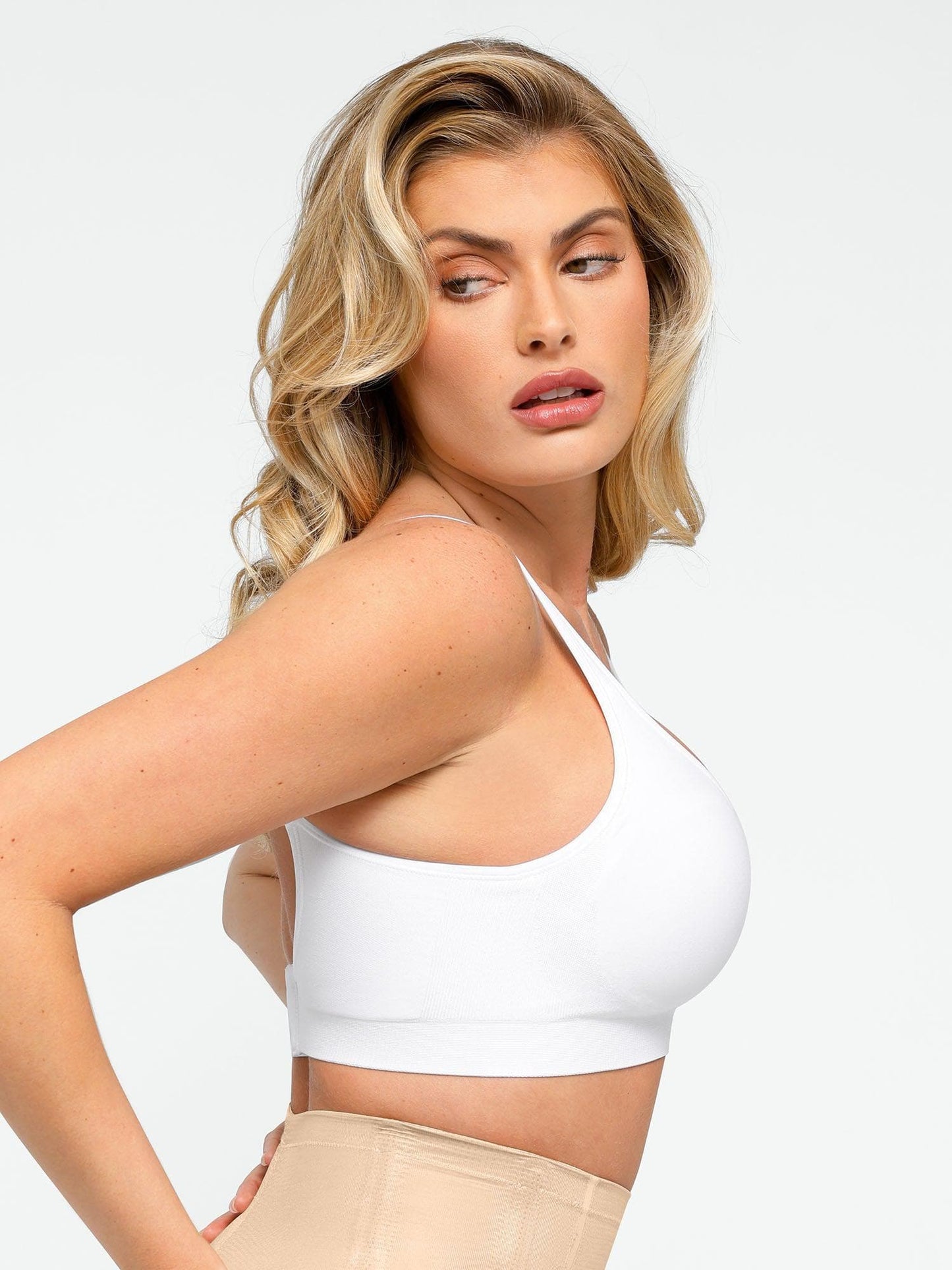 Seamless Underwire-Free Smoothing Bra Butt-Lifting Shorts Set