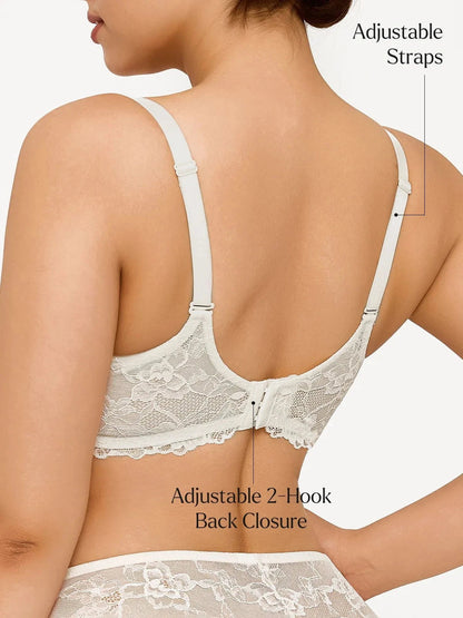 Delicate Embrace Lace Underwire Bra