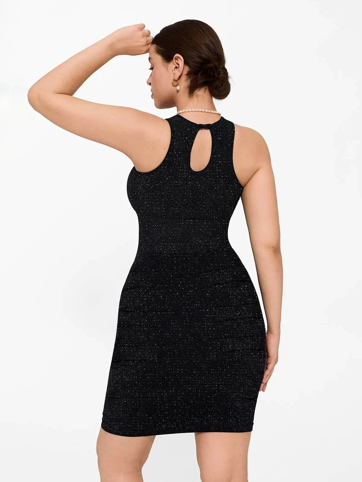 Shapewear Metallic Seamless Sculpting Dress