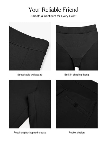 Shapewear Freedom Tummy Control Flare-Leg Ponte Pants