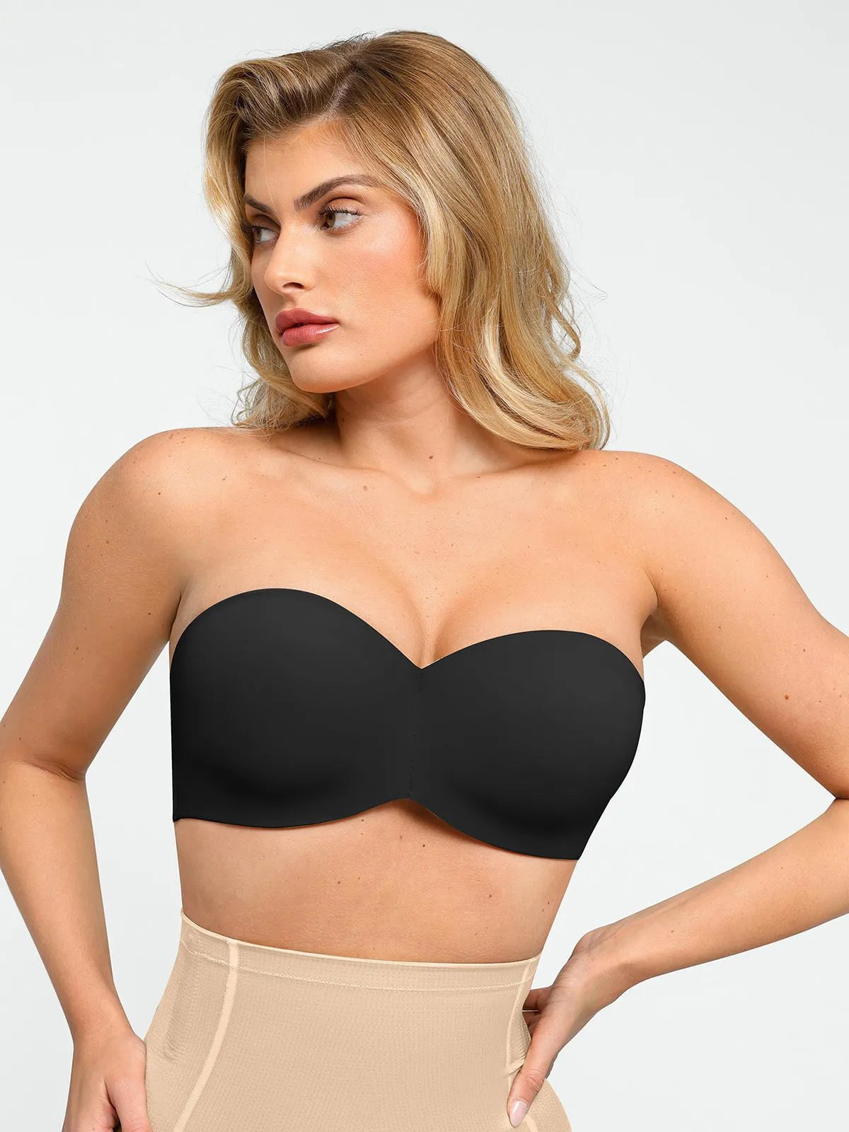 Push-Up Unlined Underwire Strapless Bra Bundle