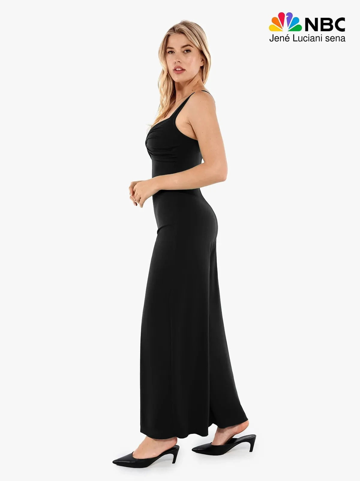 Shapewear Bias Twist Smooth Sculpting Jumpsuit