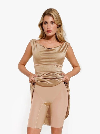 Shapewear Convertible Shine Sculpting Mermaid Dress