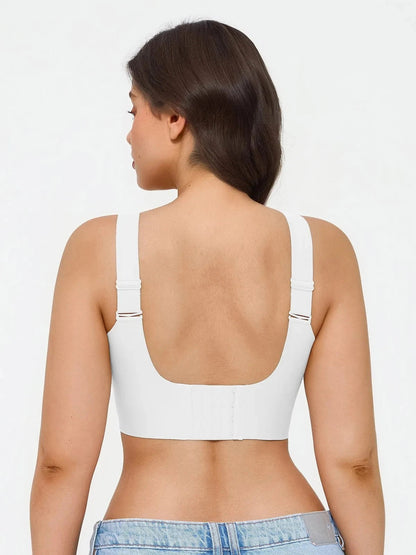Wireless Wide Strap Everyday Supportive Push Up Comfort Bra