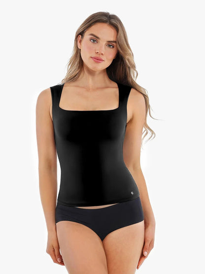 Cloud-Touch Double-Layer Shaping Sleeveless Top