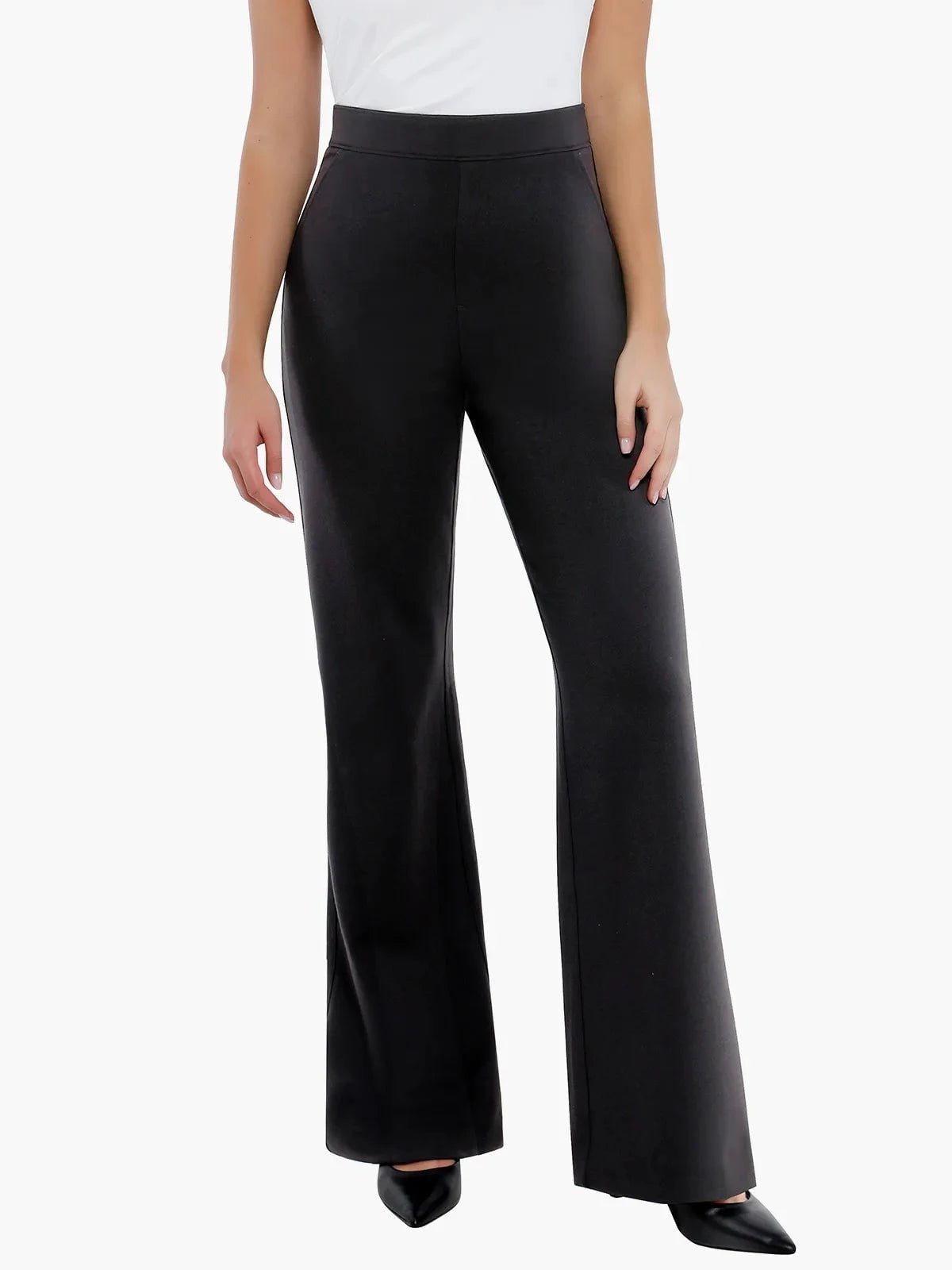 Shapewear Freedom Tummy Control Flare-Leg Ponte Pants