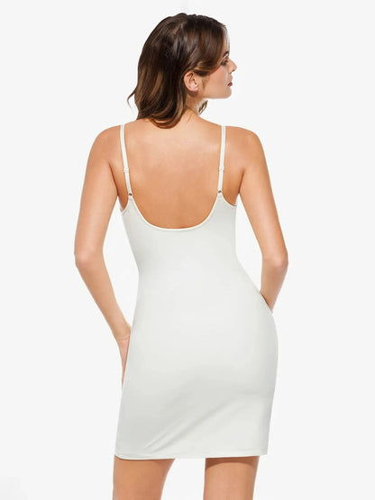 Shapewear 2-in-1 Lace Overlay Sculpting Dress