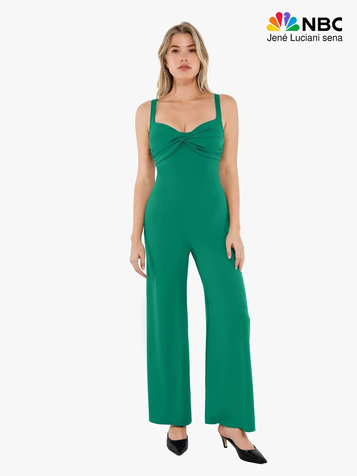 Shapewear Bias Twist Smooth Sculpting Jumpsuit