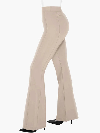 Shapewear Freedom Tummy Control Flare-Leg Ponte Pants