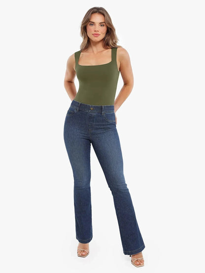 Cloud-Touch Double-Layer Shaping Sleeveless Top