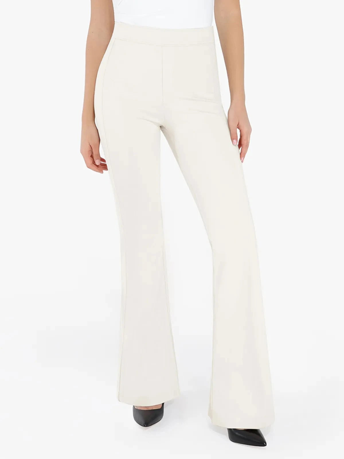 Shapewear Freedom Tummy Control Flare-Leg Ponte Pants